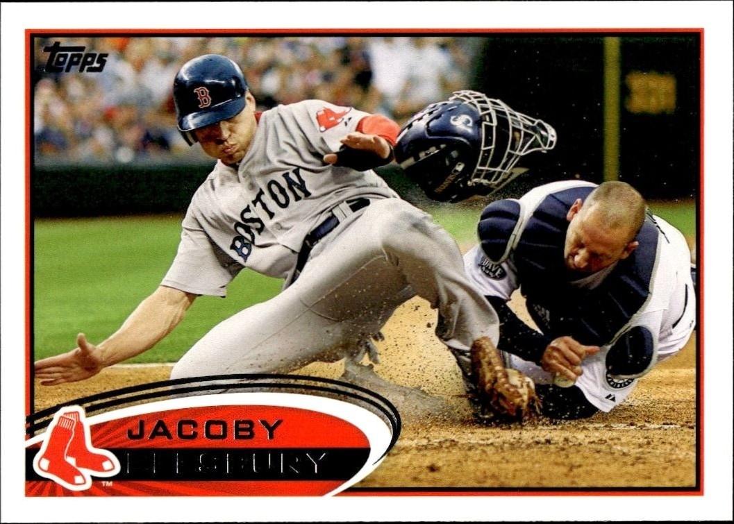 2012 Topps Series 1 Jacoby Ellsbury #170 trading card