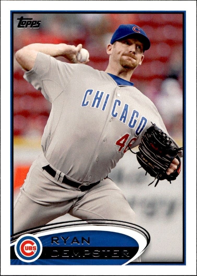 2012 Topps Series 2 Ryan Dempster #504 trading card