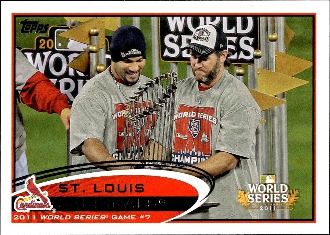 2012 Topps Series 1 St. Louis Cardinals #53 trading card