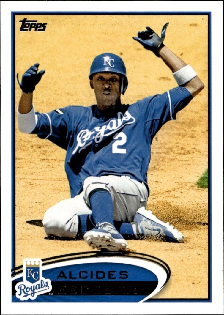 2012 Topps Series 1 Alcides Escobar #51 trading card