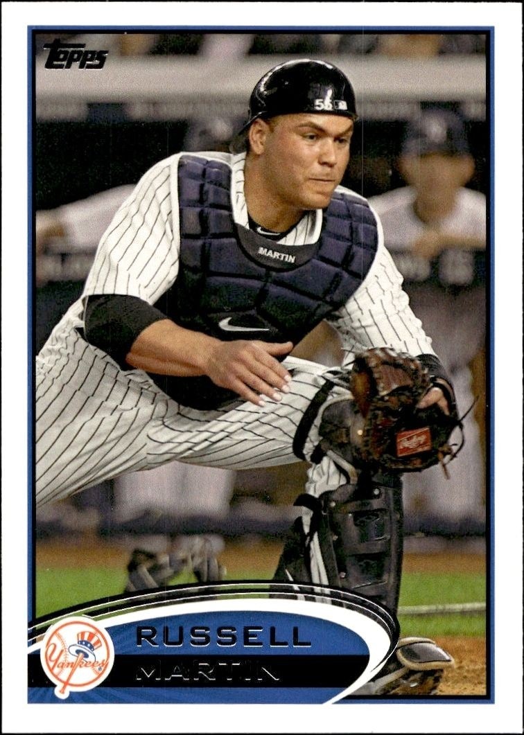 2012 Topps Series 1 Russell Martin #237 trading card
