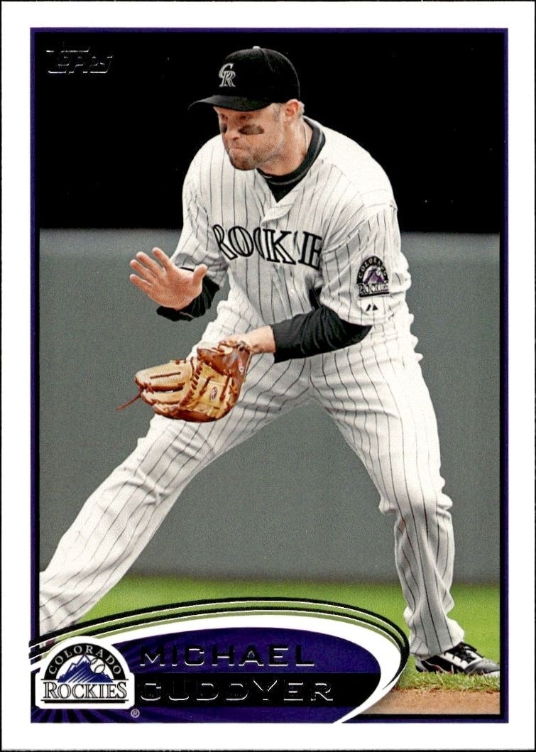 2012 Topps Series 2 Michael Cuddyer #454 trading card