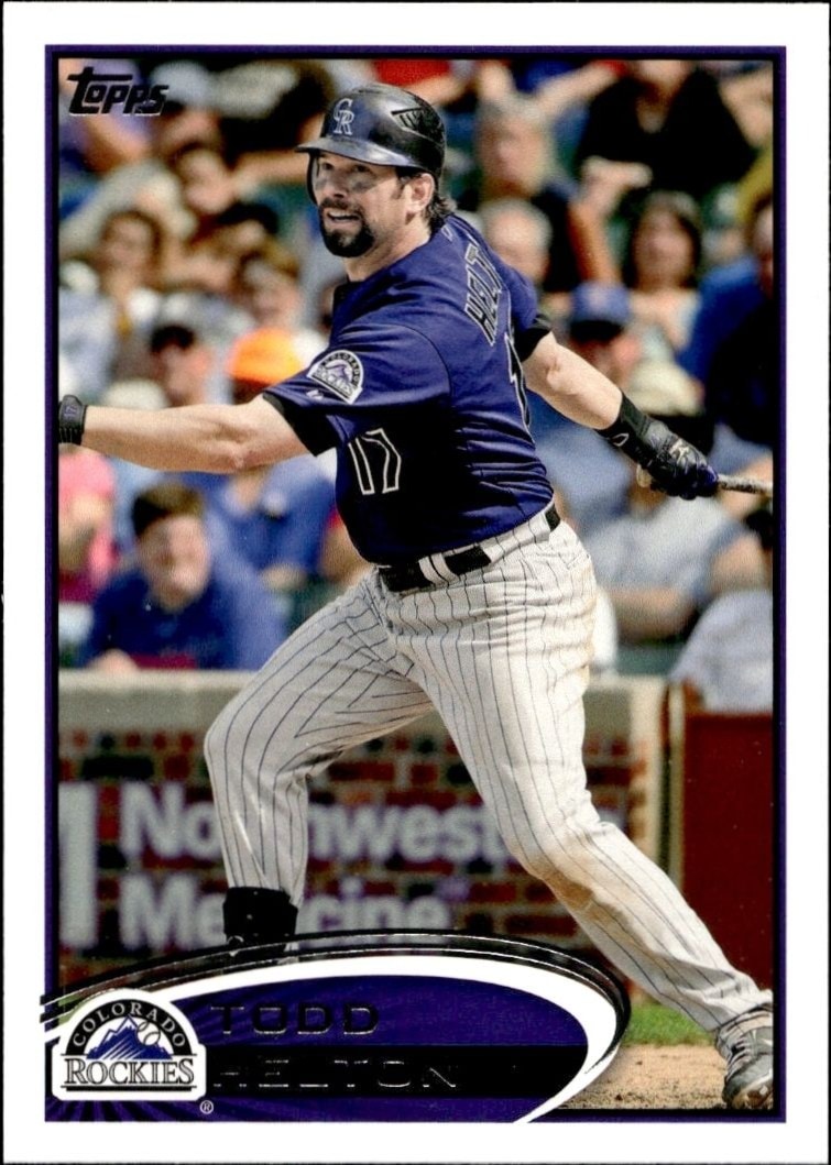 2012 Topps Series 2 Todd Helton #416 trading card