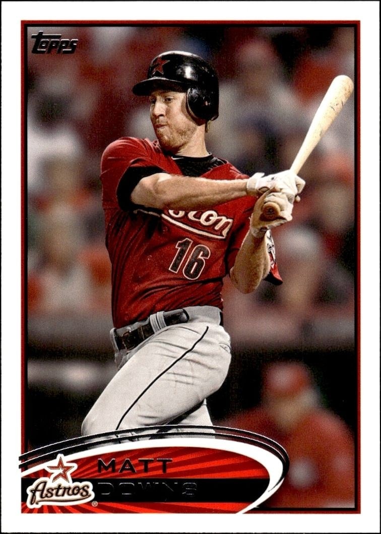 2012 Topps Series 2 Matt Downs #522 trading card