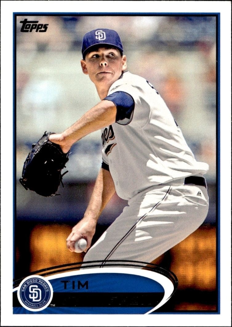 2012 Topps Series 2 Tim Stauffer #532 trading card