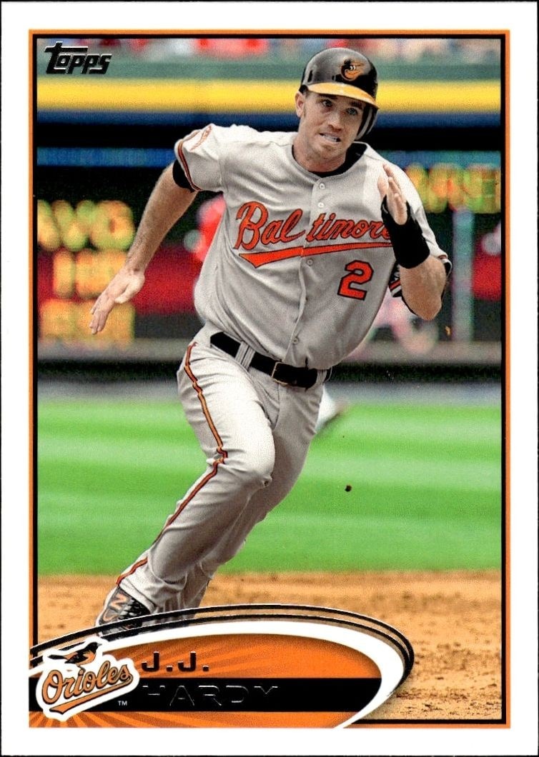 2012 Topps Series 2 J.J. Hardy #571 trading card