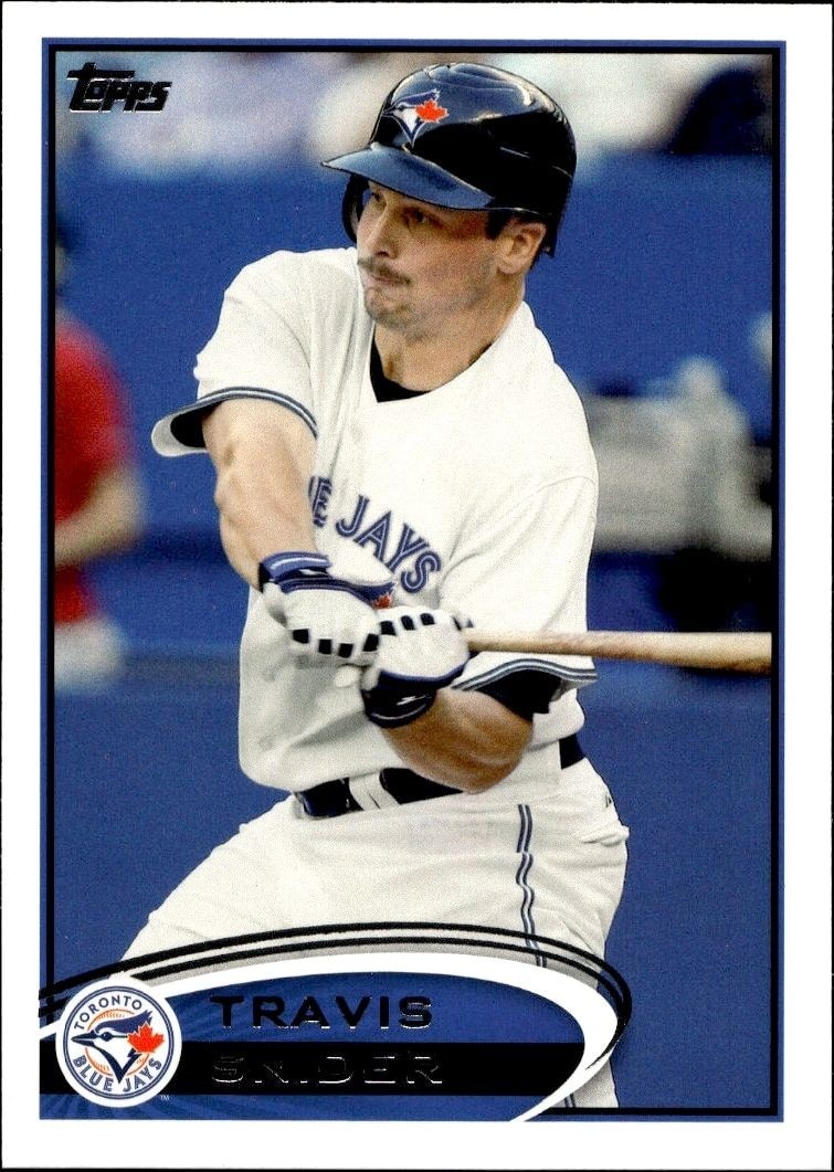 2012 Topps Series 2 Travis Snider #509 trading card