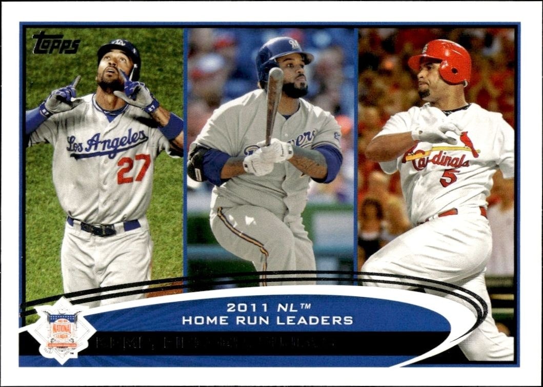 2012 Topps Series 1 Matt Kemp #77 trading card
