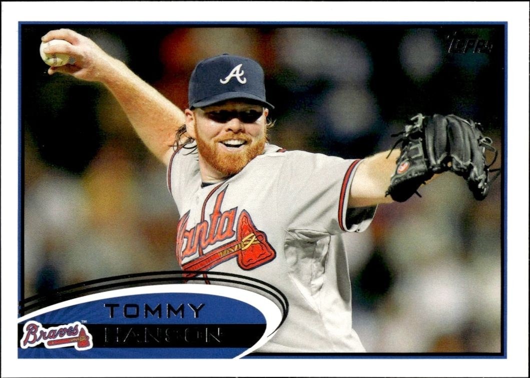 2012 Topps Series 1 Tommy Hanson #115 trading card