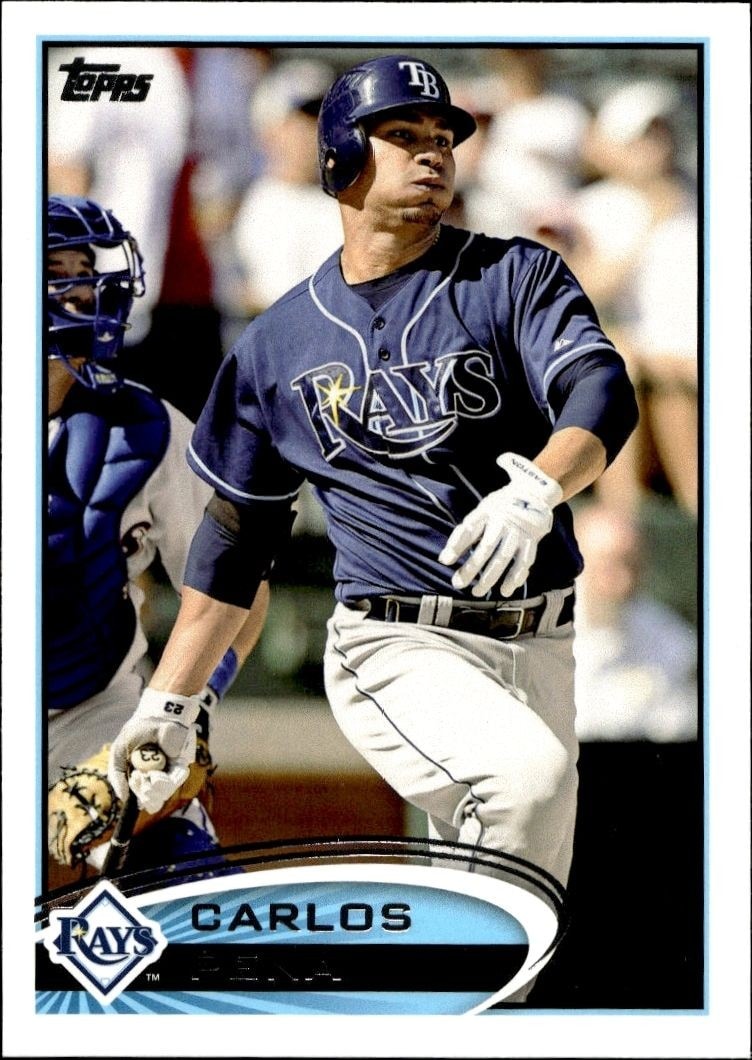 2012 Topps Series 2 Carlos Pena #417 trading card