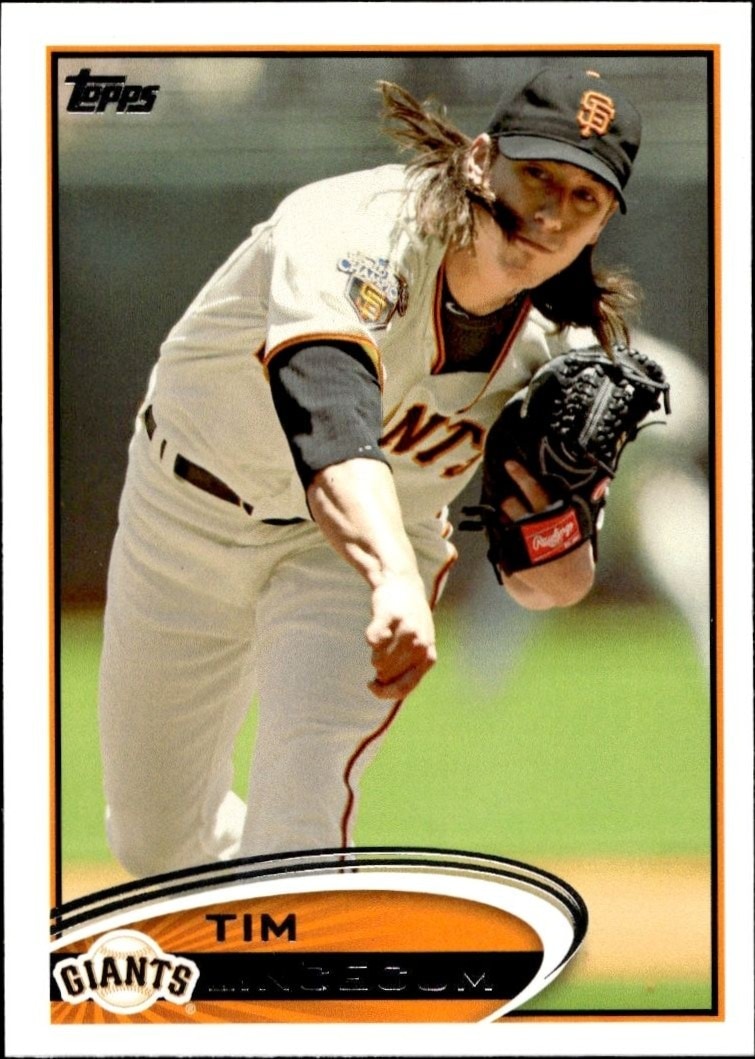 2012 Topps Series 2 Tim Lincecum #349 trading card