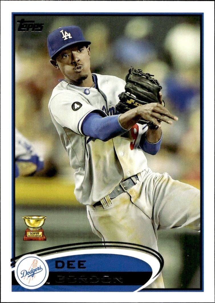 2012 Topps Series 1 Dee Gordon #69 trading card