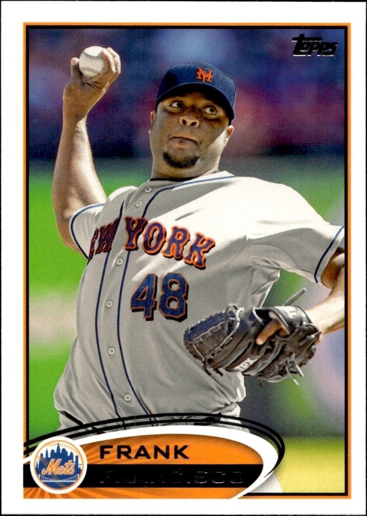 2012 Topps Series 2 Frank Francisco #413 trading card