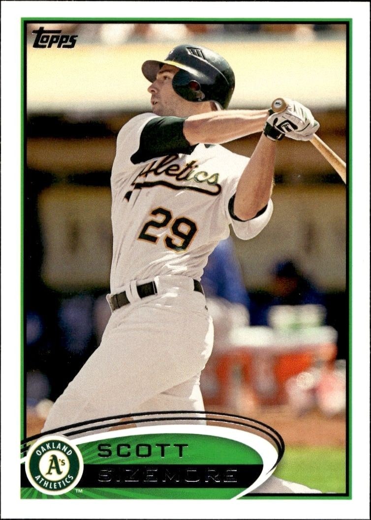 2012 Topps Series 1 Scott Sizemore #139 trading card