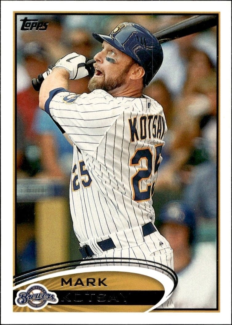 2012 Topps Series 1 Mark Kotsay #327 trading card