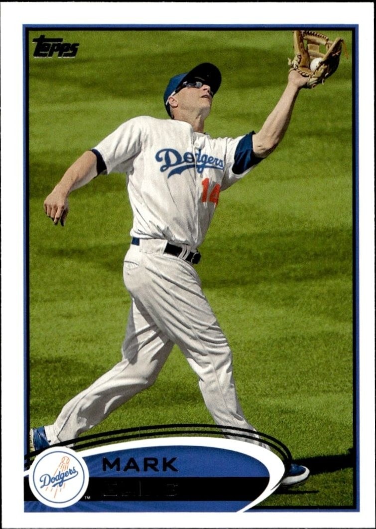 2012 Topps Series 2 Mark Ellis #588 trading card