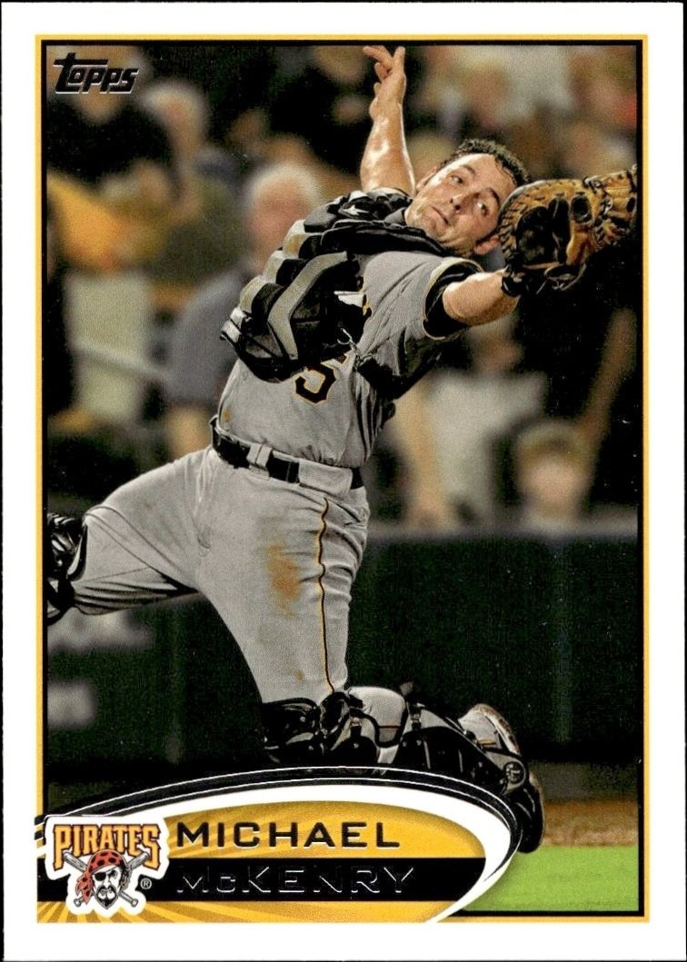 2012 Topps Series 1 Michael McKenry #99 trading card