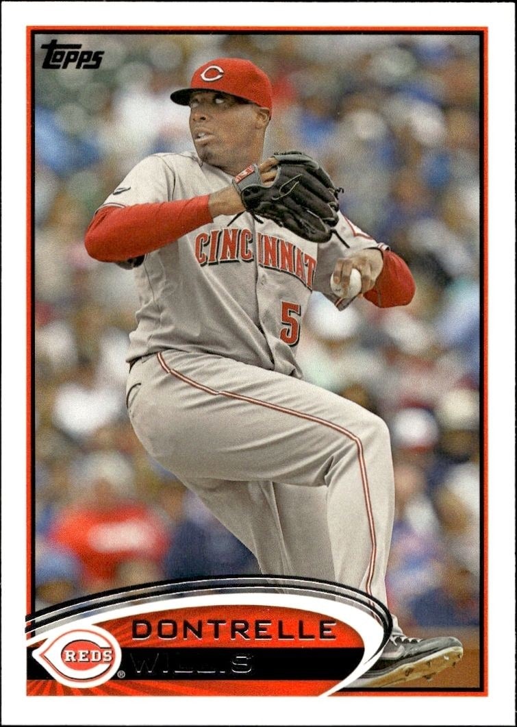 2012 Topps Series 1 Dontrelle Willis #89 trading card
