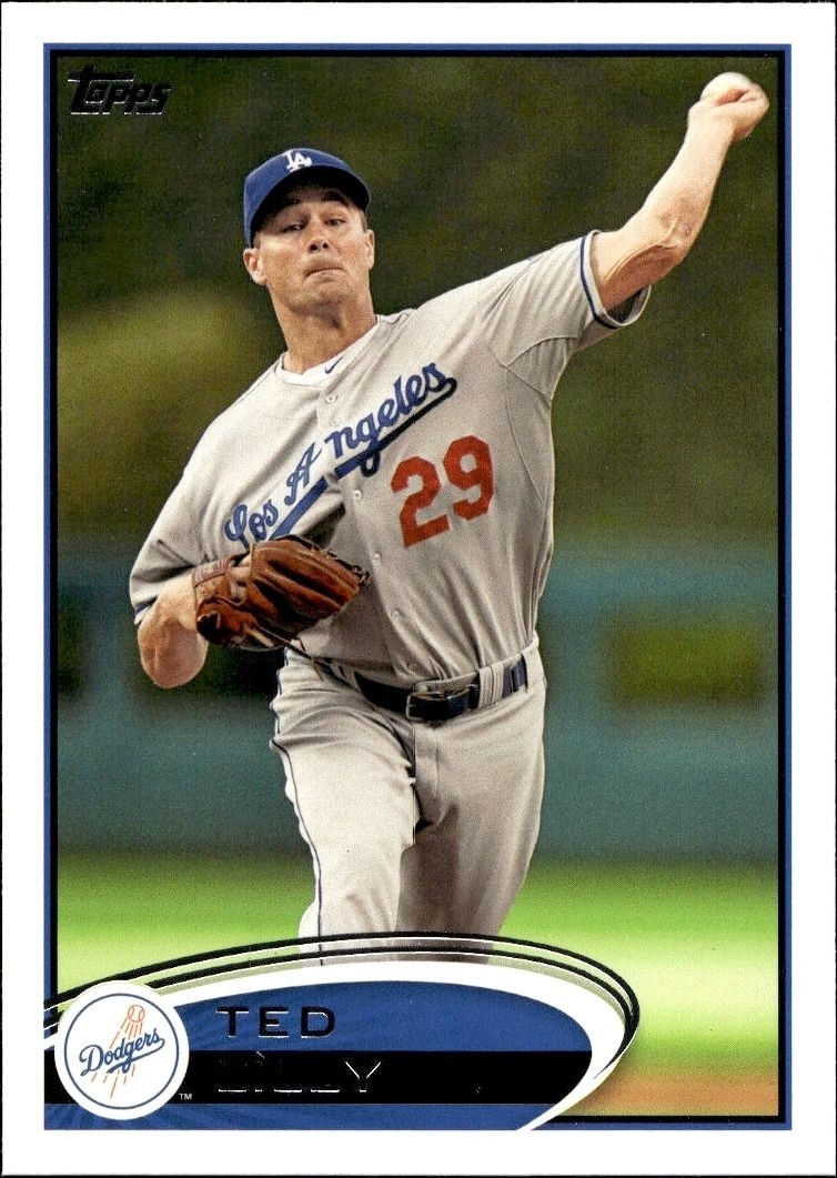 2012 Topps Series 1 Ted Lilly #122 trading card