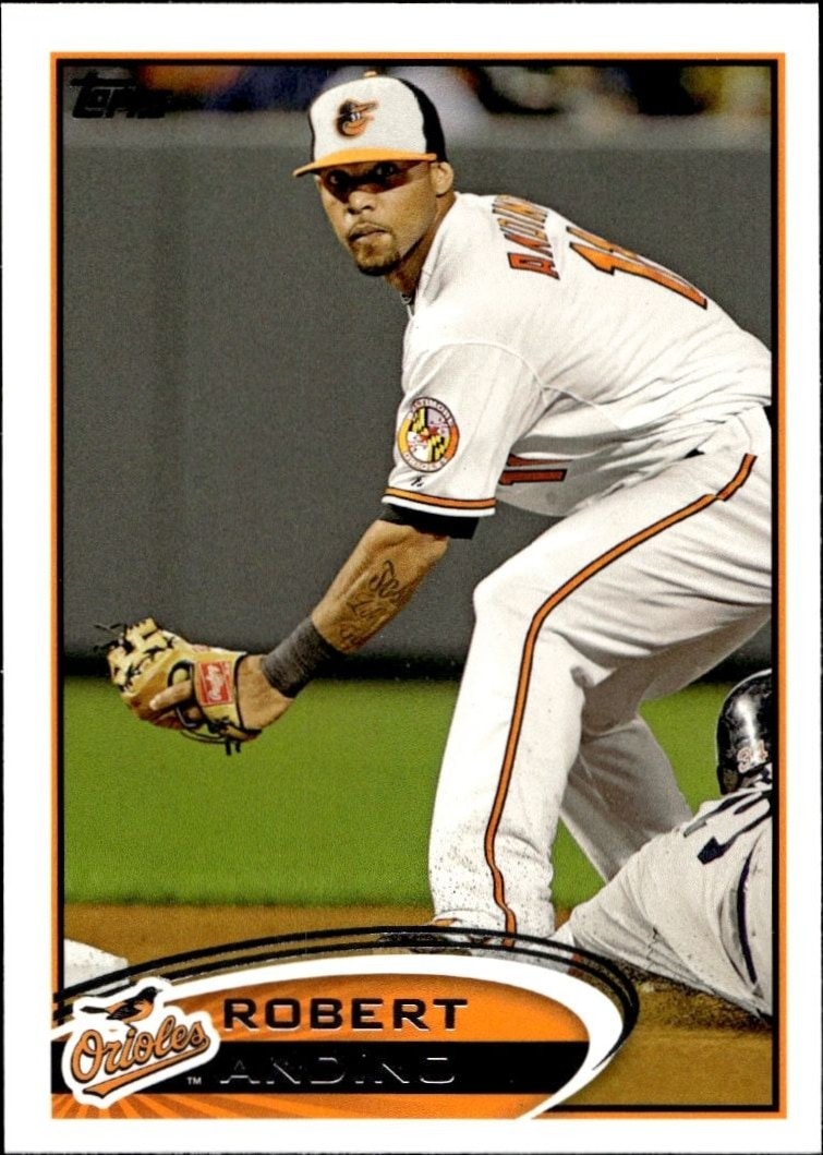 2012 Topps Series 2 Robert Andino #452 trading card
