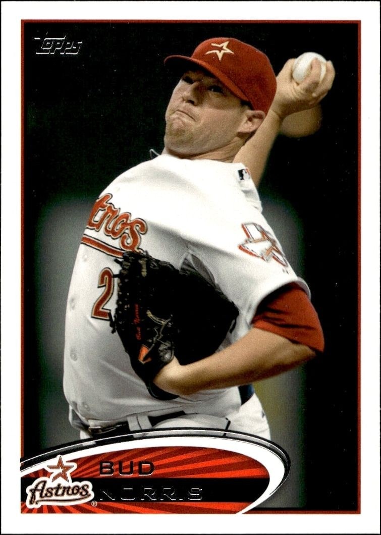 2012 Topps Series 1 Bud Norris #246 trading card