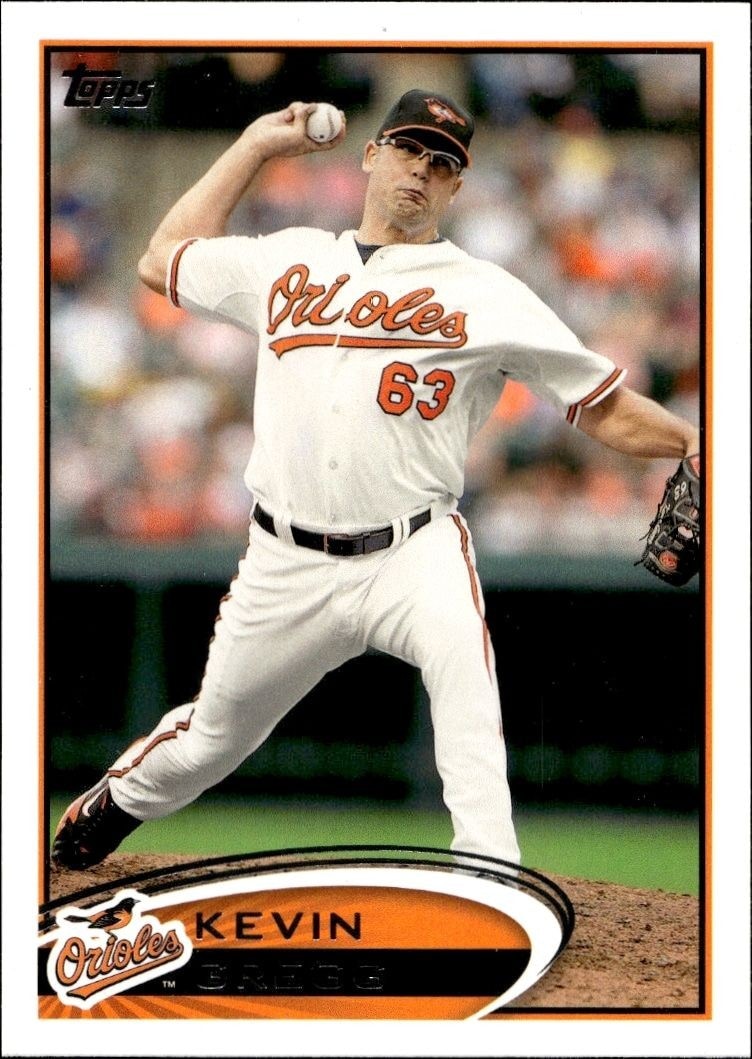2012 Topps Series 1 Kevin Gregg #326 trading card
