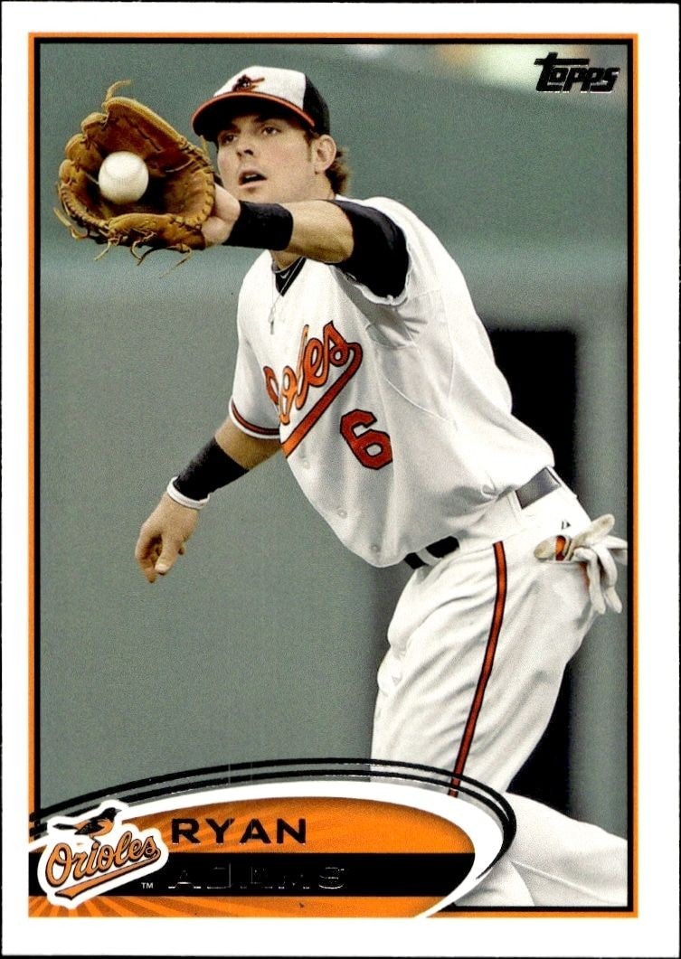 2012 Topps Series 2 Ryan Adams #520 trading card
