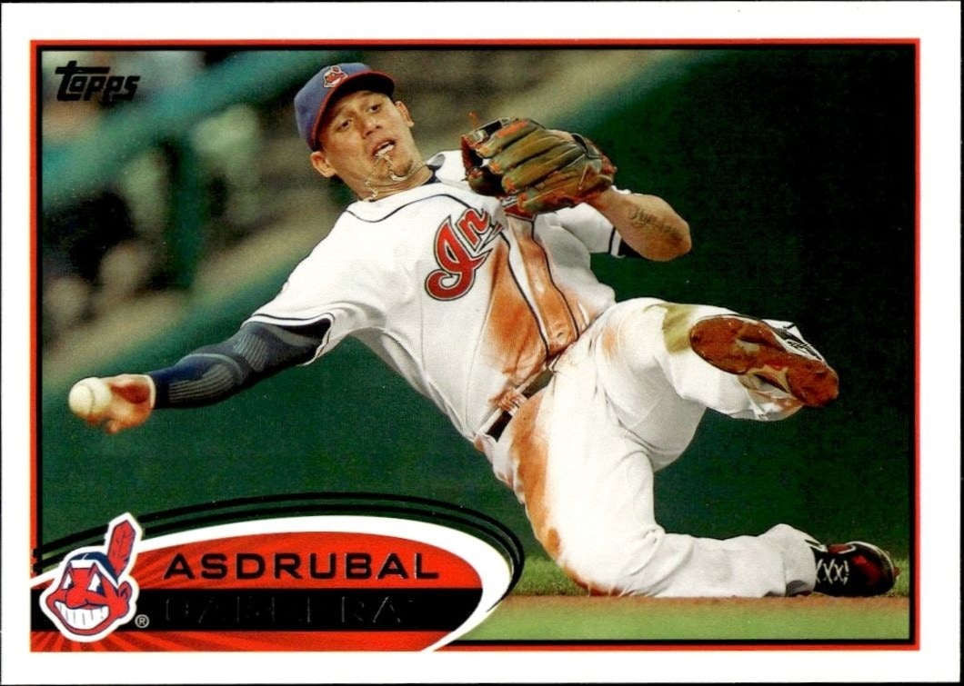 2012 Topps Series 1 Asdrubal Cabrera #130 trading card