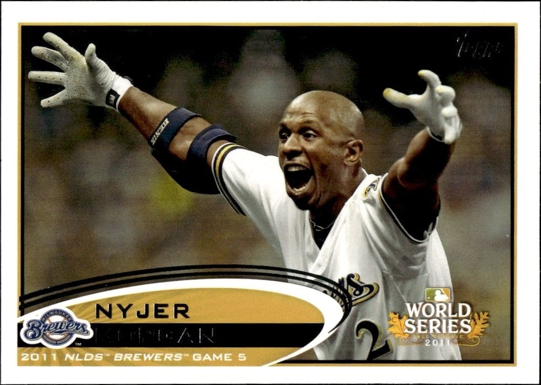 2012 Topps Series 1 Nyjer Morgan #272 trading card