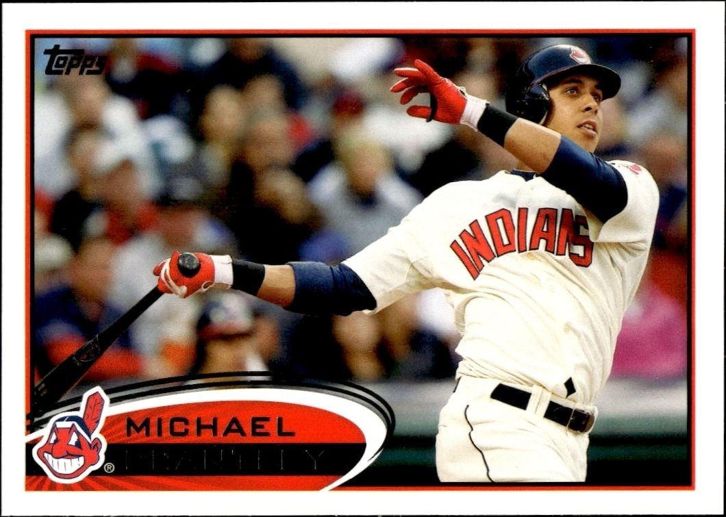 2012 Topps Series 1 Michael Brantley #182 trading card