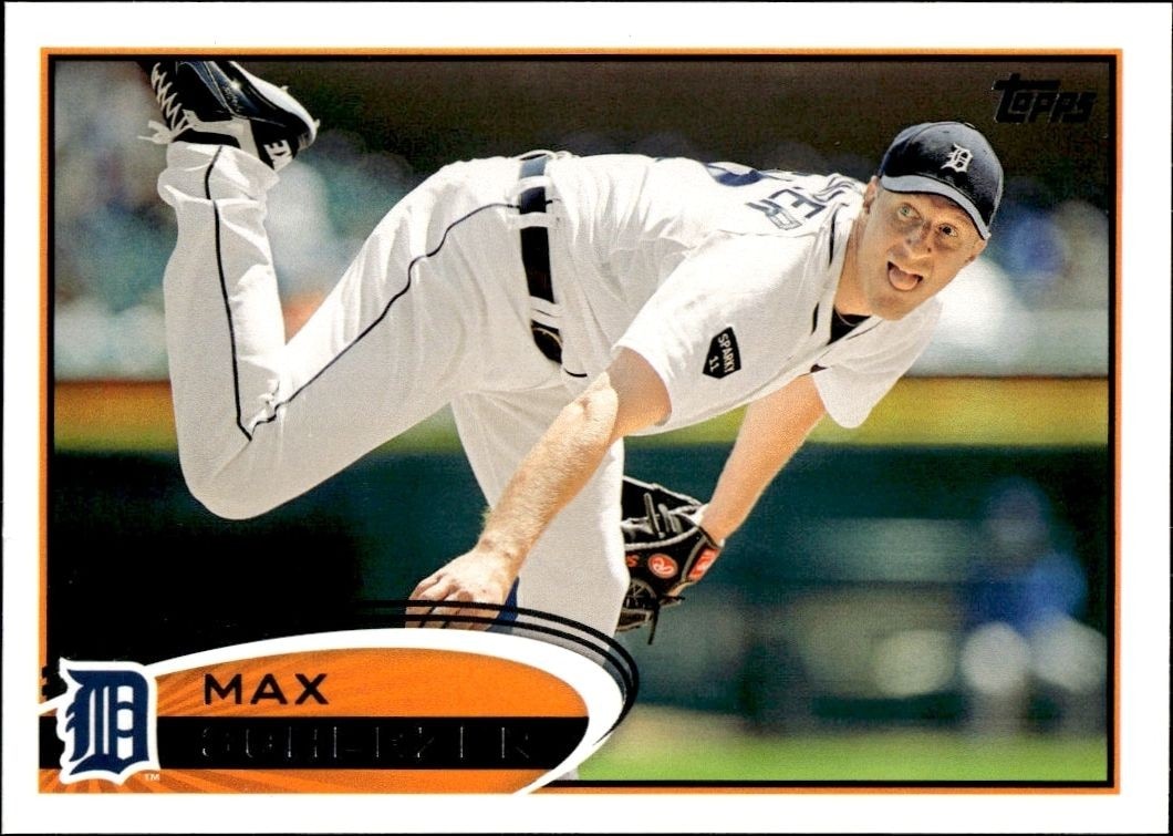 2012 Topps Series 1 Max Scherzer #162 trading card