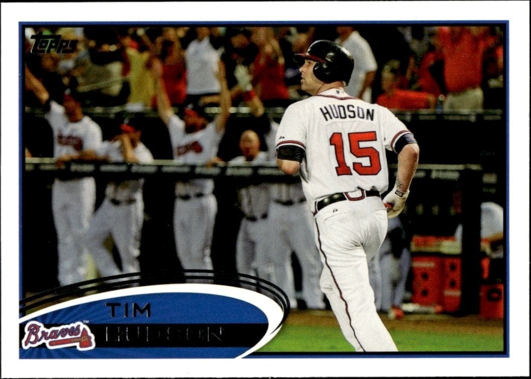 2012 Topps Series 1 Tim Hudson #58 trading card