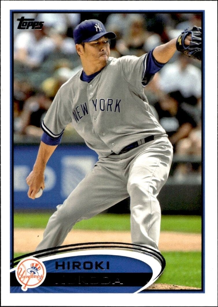 2012 Topps Series 2 Hiroki Kuroda #572 trading card
