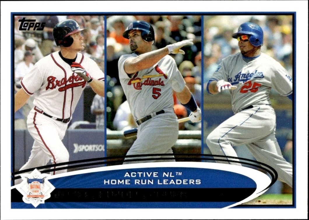 2012 Topps Series 1 Chipper Jones #192 trading card
