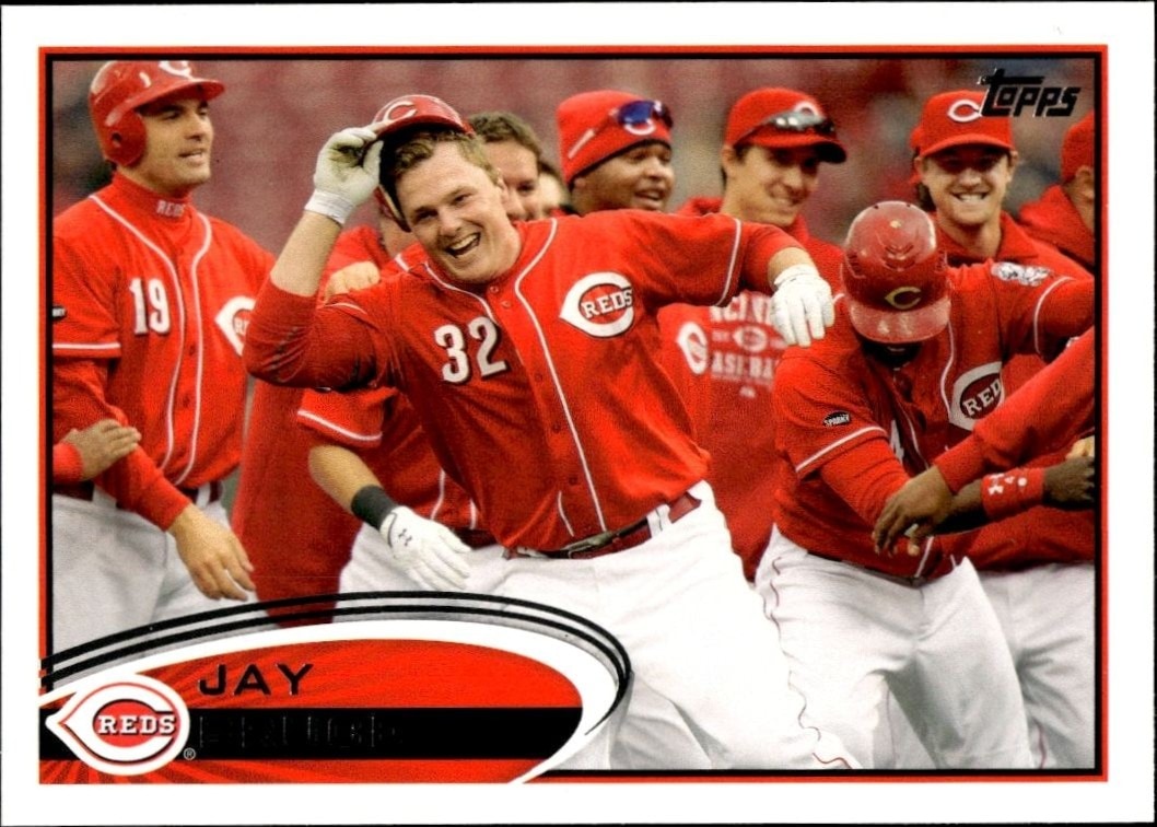 2012 Topps Series 1 Jay Bruce #220 trading card