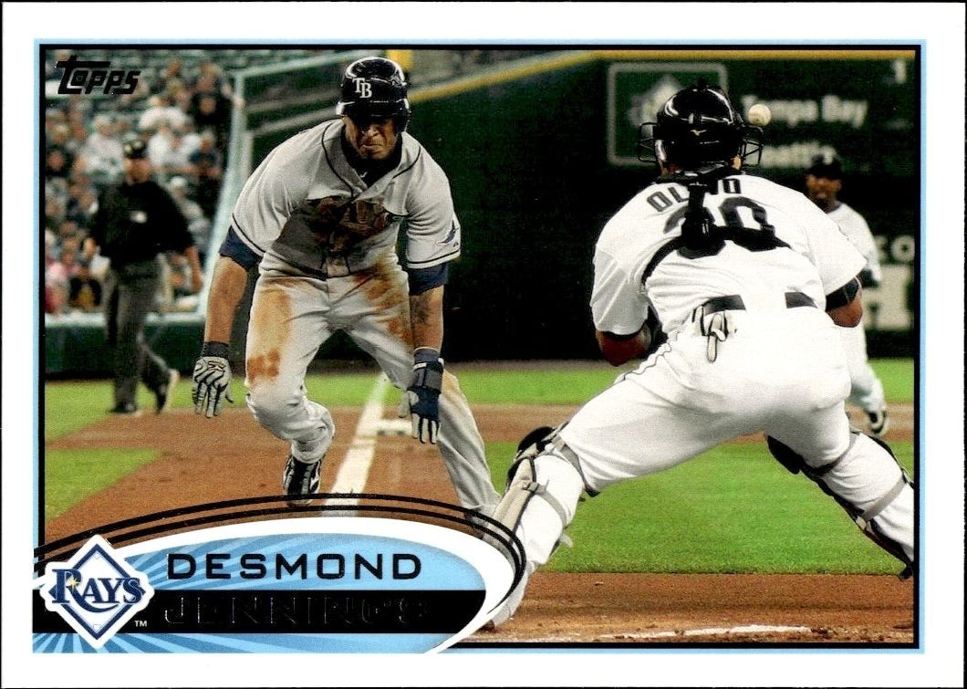 2012 Topps Series 1 Desmond Jennings #5 trading card