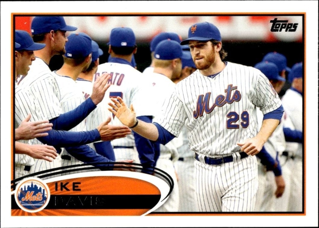 2012 Topps Series 1 Ike Davis #24 trading card