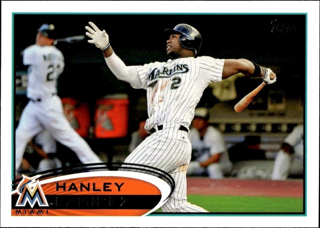2012 Topps Series 1 Hanley Ramirez #60 trading card