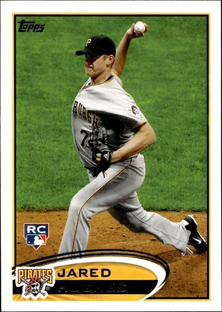 2012 Topps Series 1 Jared Hughes #175 trading card