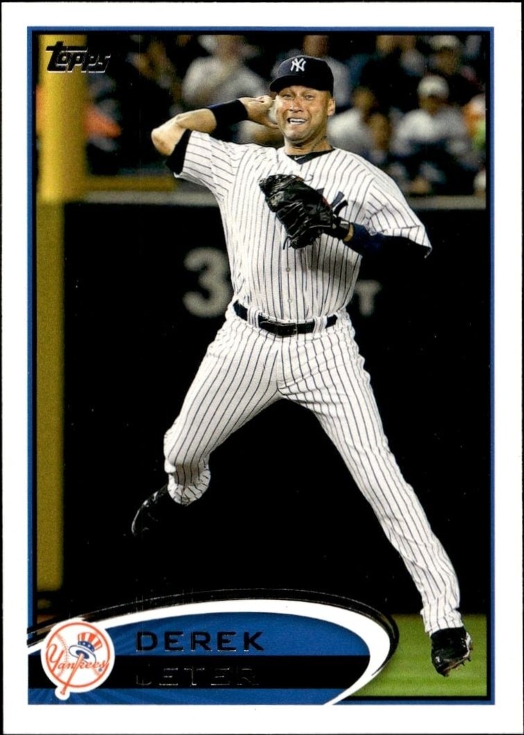 2012 Topps Series 1 Derek Jeter #30 trading card