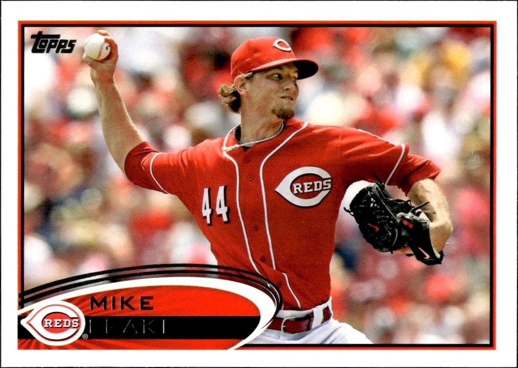 2012 Topps Series 1 Mike Leake #308 trading card