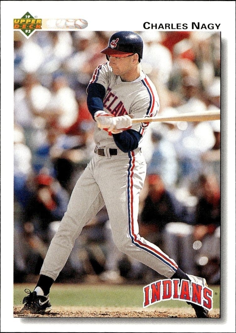 1992 Upper-Deck Low Number Charles Nagy #178 trading card