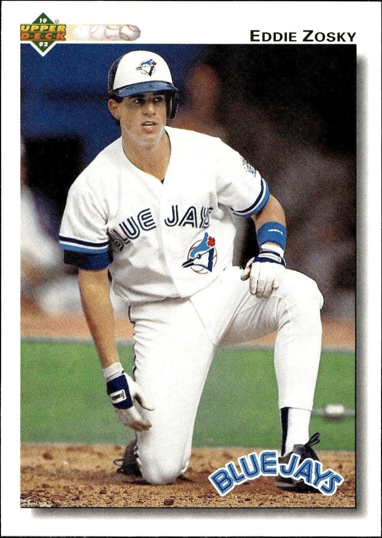1992 Upper-Deck Low Number Eddie Zosky #544 trading card