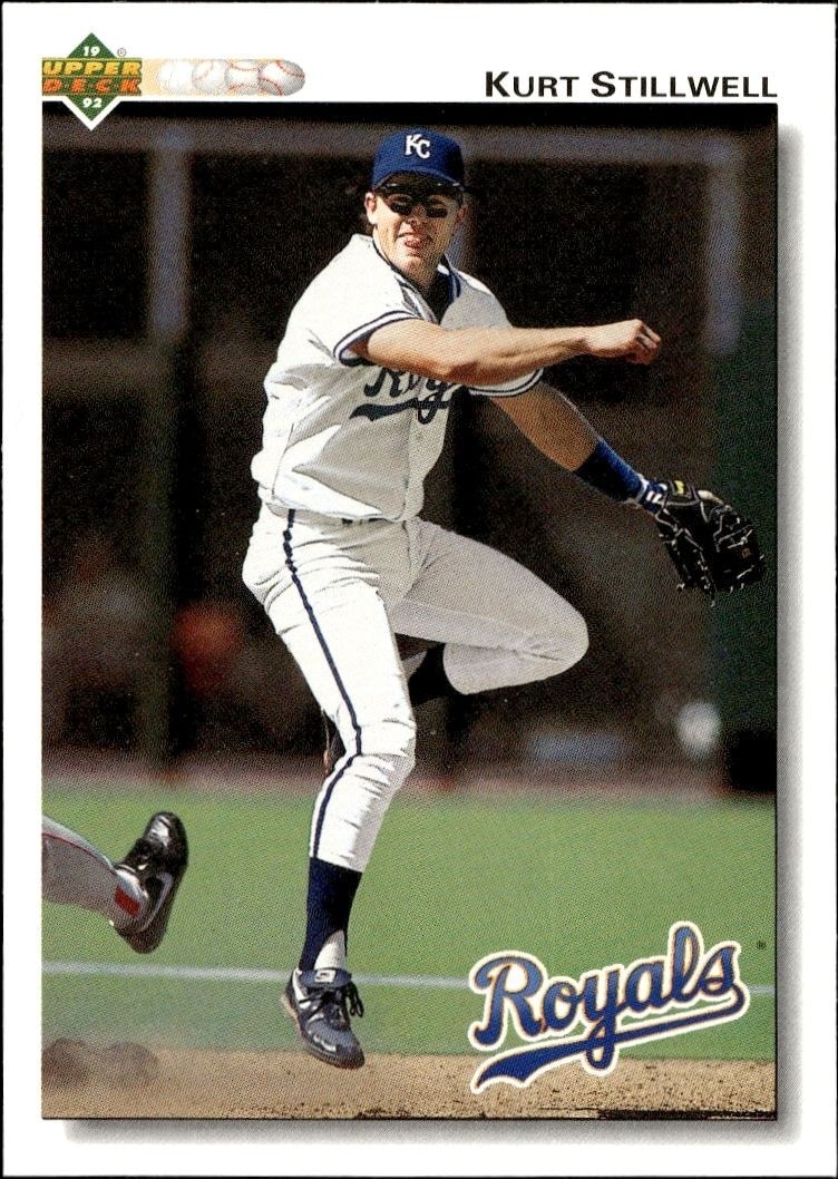 1992 Upper-Deck Low Number Kurt Stillwell #329 trading card