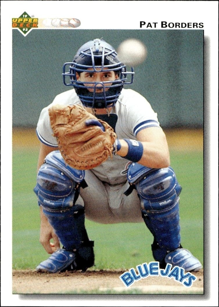 1992 Upper-Deck Low Number Pat Borders #140 trading card