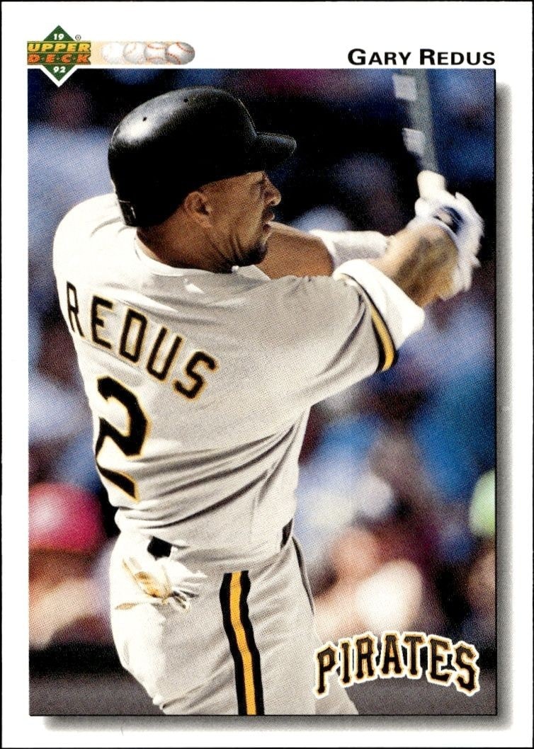 1992 Upper-Deck Low Number Gary Redus #519 trading card