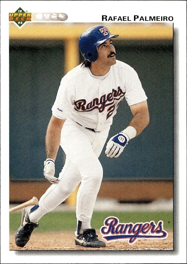 1992 Upper-Deck Low Number Rafael Palmeiro #223 trading card