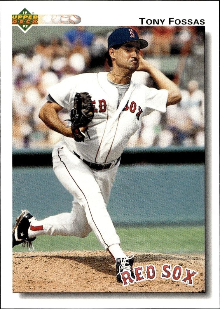 1992 Upper-Deck Low Number Tony Fossas #503 trading card