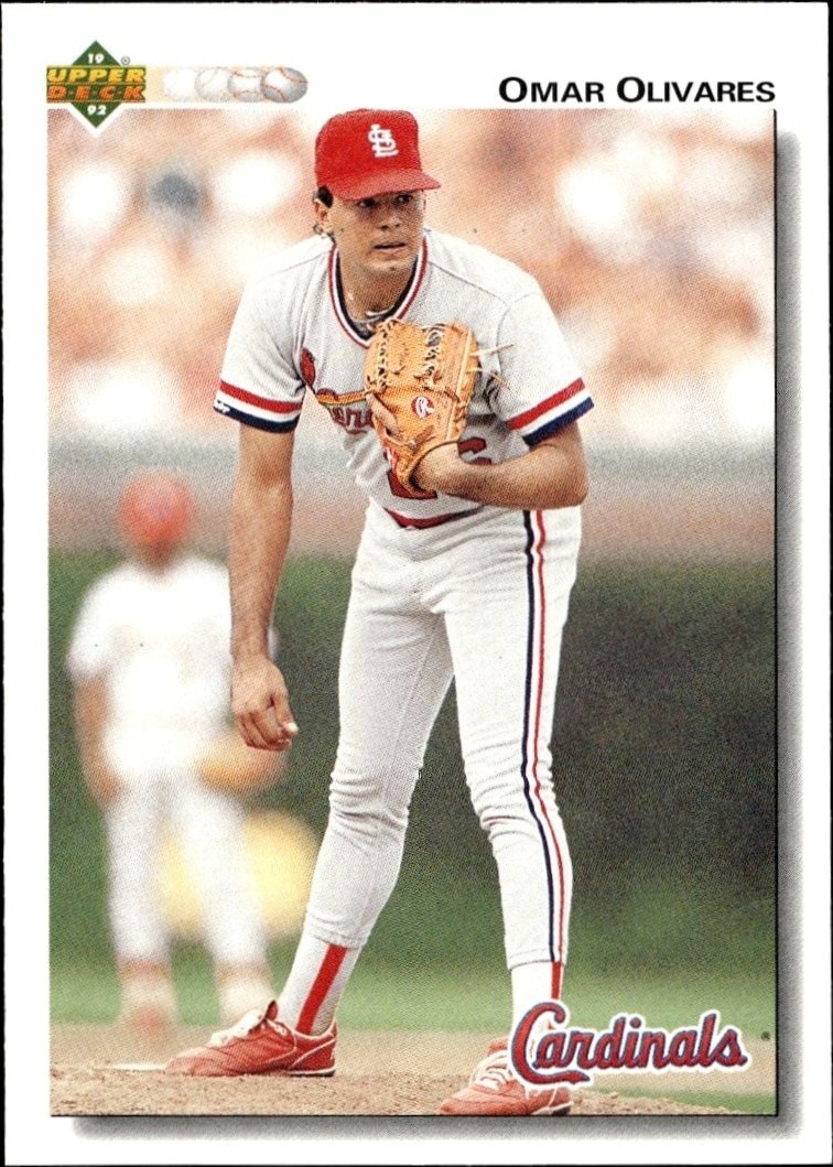 1992 Upper-Deck Low Number Omar Olivares #478 trading card