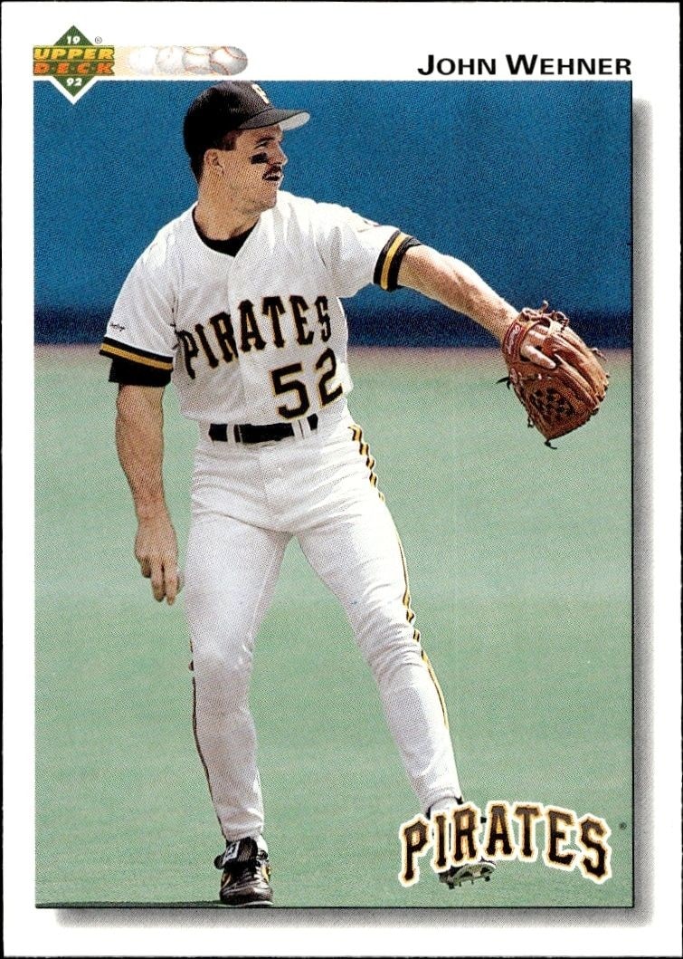 1992 Upper-Deck Low Number John Wehner #469 trading card